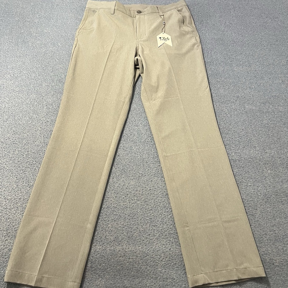 1764 Signature Mens 32x30 Wilkes Performance Golf Pants Charcoal Grey Stretch